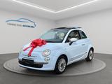 Fiat 500 1.2 Automatik BabyBlau Navi Panorama Carplay - gebrauchte Fiat 500 aus dem Jahr 2009