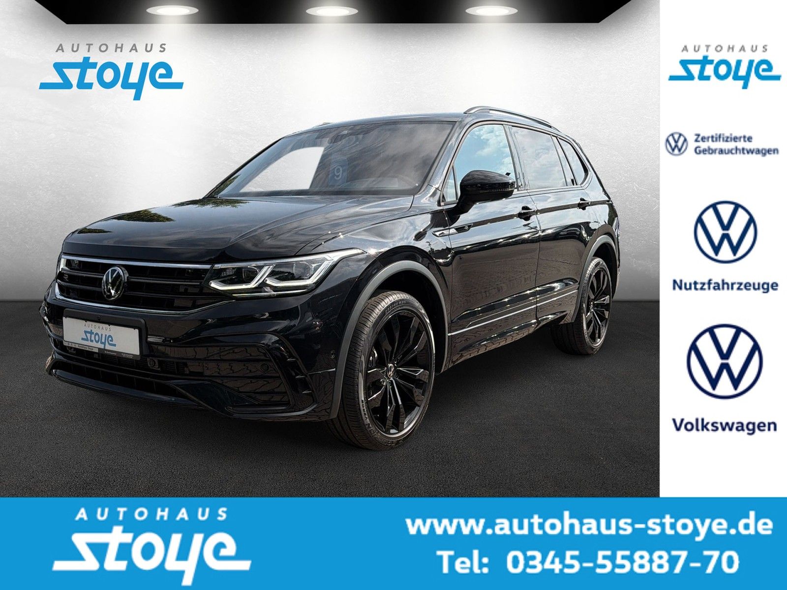 Tiguan Allspace R-Line 4M TDi DSG PANO Standh