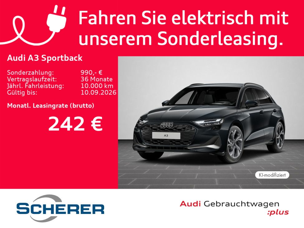 Audi A3 Sportback TFSI e Advanced 40 TFSI e S tronic