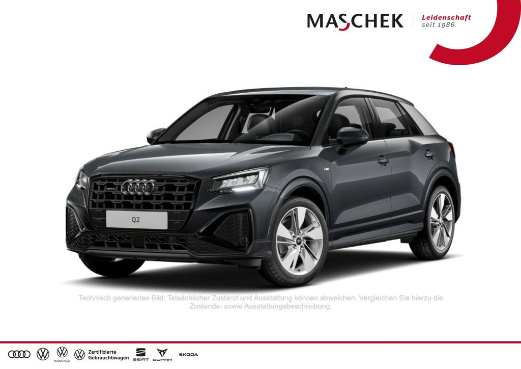 Audi Q2 S line 35 TDI quattro S Tronic VC Navi+ Black