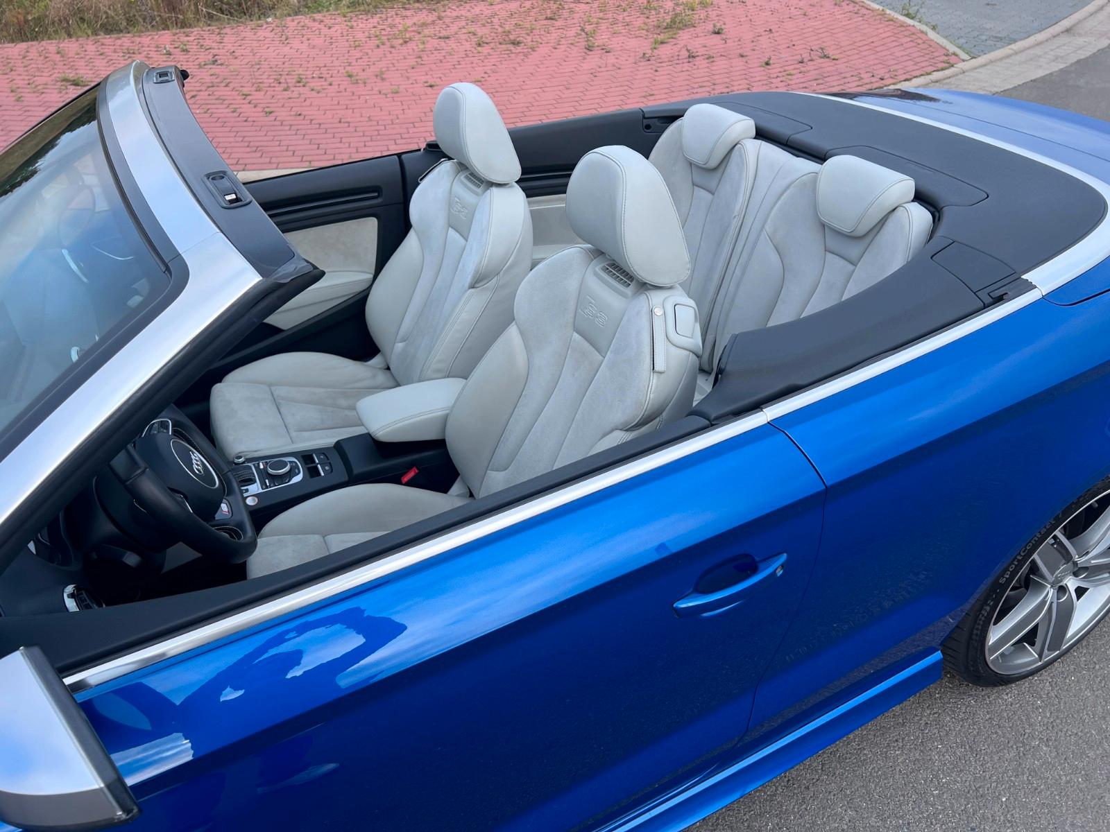 AUDI S3 CABRIOLET 2.0 TFSI QUATTRO  | 300 ch | BVA | PACK SPORT | VOLANT EN CUIR