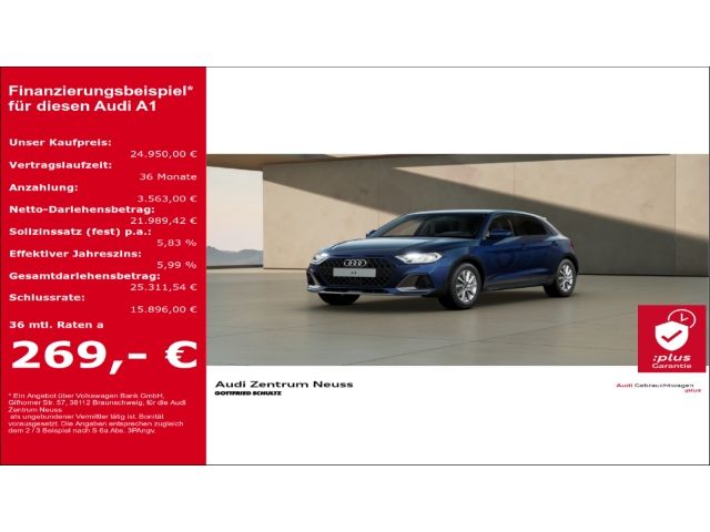 Audi A1 allstreet 30 TFSI S tronic