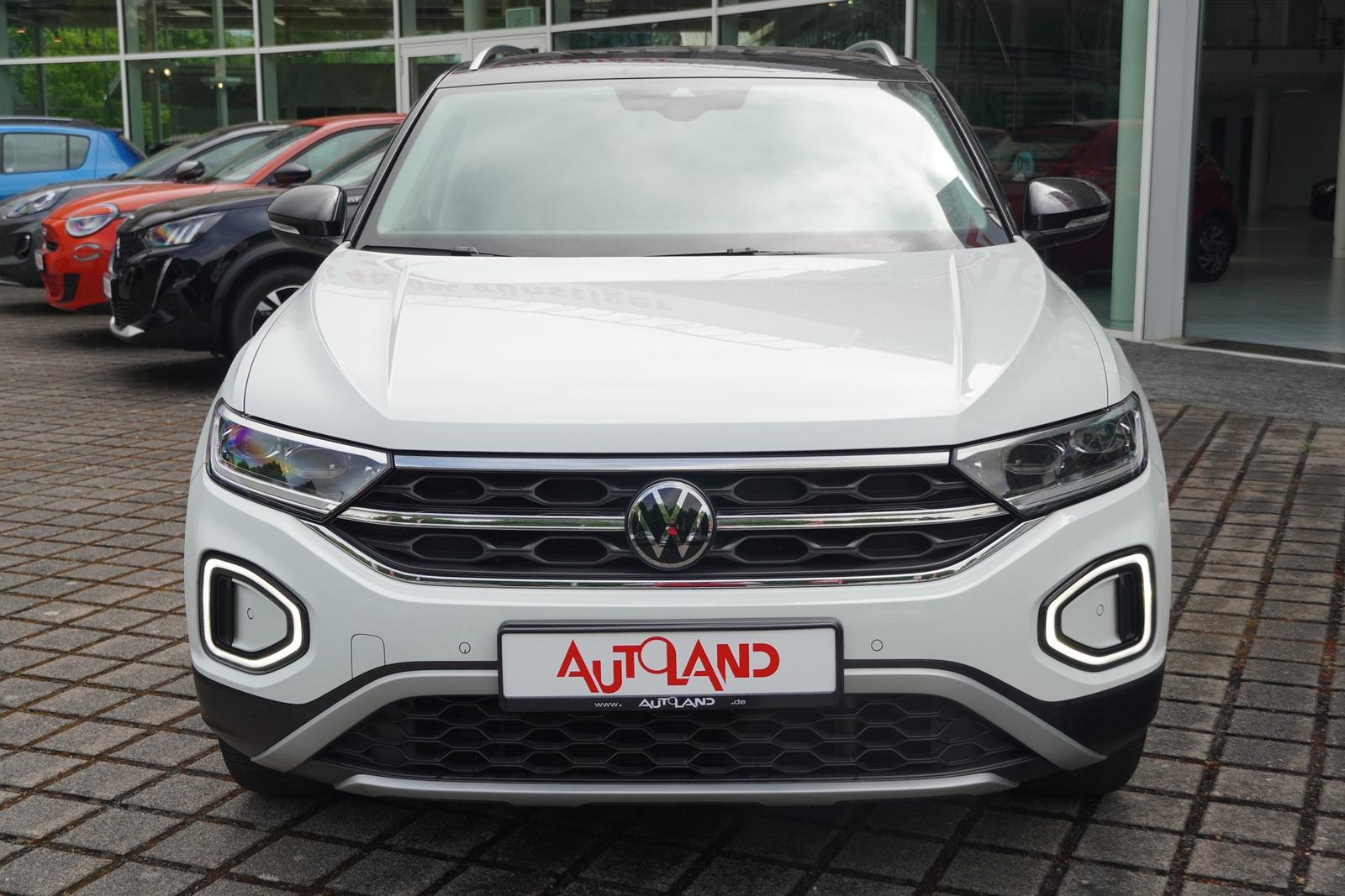 Volkswagen T-Roc 1.0 TSI Style IQ-Light Navi Teilleder ACC, миниатюра 3
