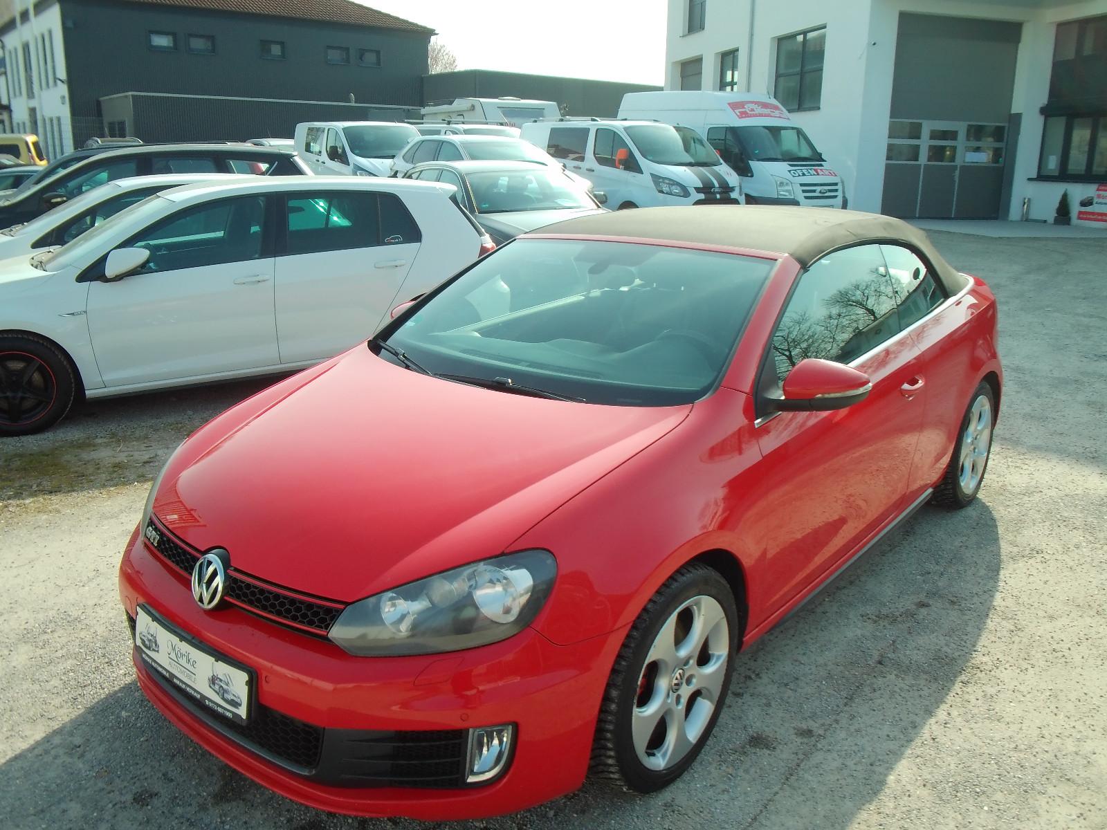 Volkswagen Golf VI Cabriolet GTI*Leder*1.Hd*PDC*6.Gang**