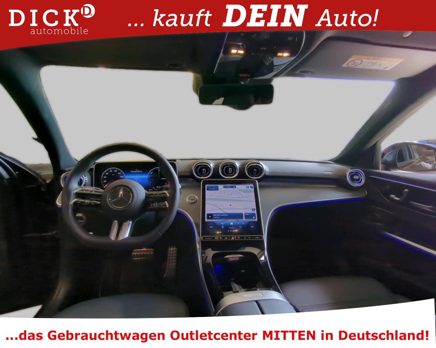 Fahrzeugabbildung Mercedes-Benz C 300e T 9G AMG+/LED+/HUD/ACC/SHZ/HIFI/MASS/8Fa