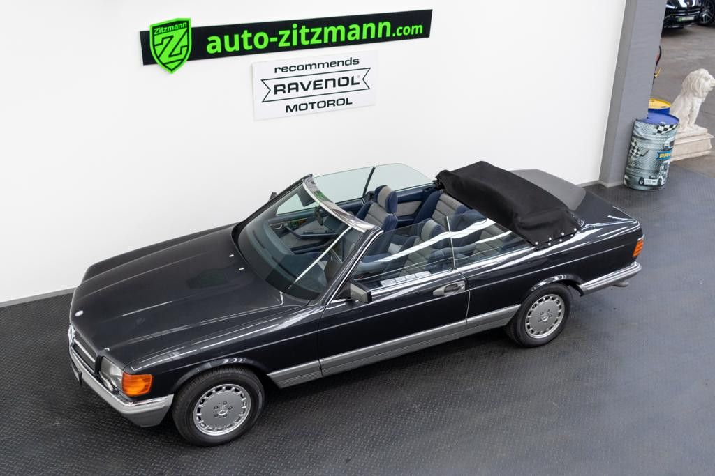 Fahrzeugabbildung Mercedes-Benz 500 SEC Cabrio/KLIMA/TEMPO/RARITÄT/H-KENNZEICHEN