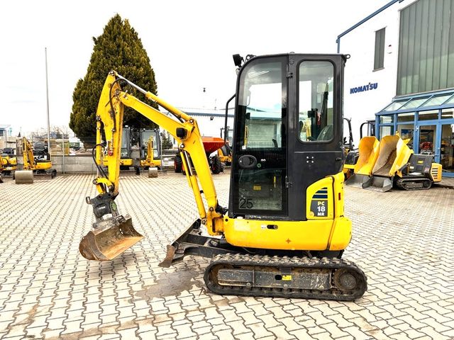 Komatsu PC18MR-3 mit Powertilt