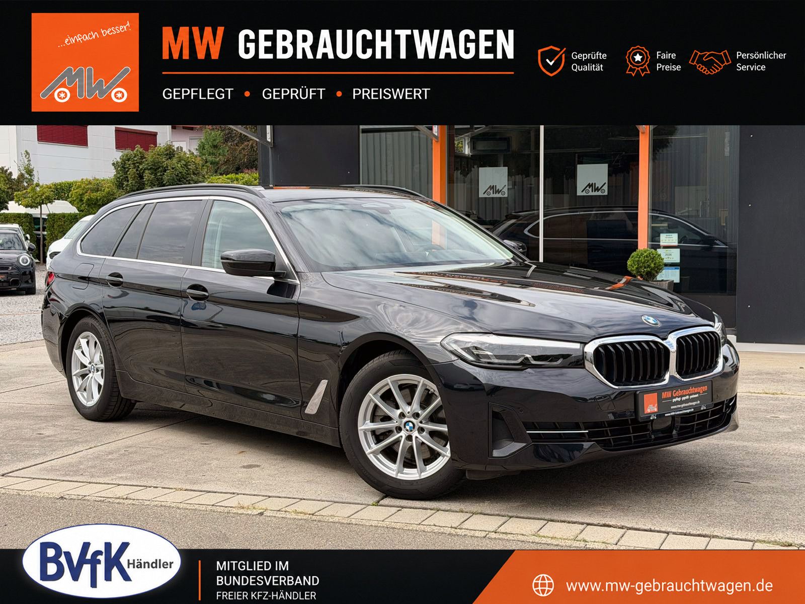 Fahrzeugabbildung BMW 520d Touring Steptr. ACC PDC KAM H&K HUD LED AHK