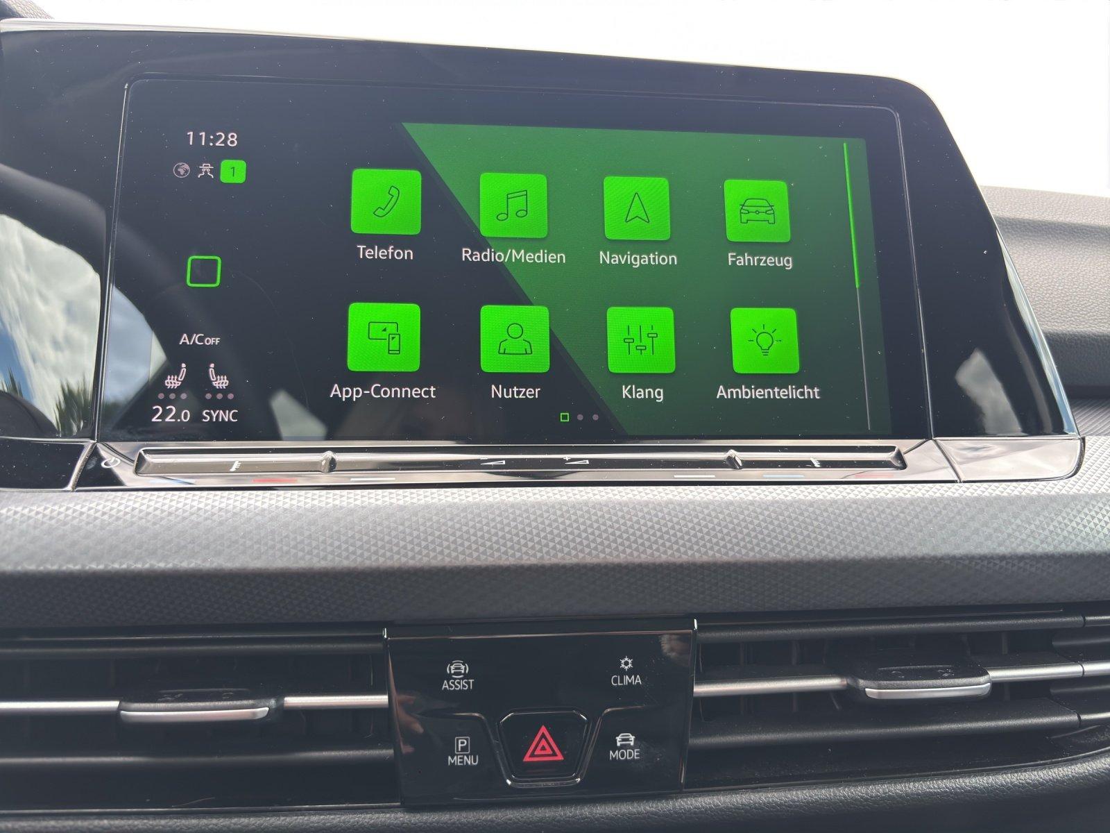 Volkswagen Golf VIII 1.5 eTSI DSG ACTIVE NAVI ACC LED, миниатюра 21