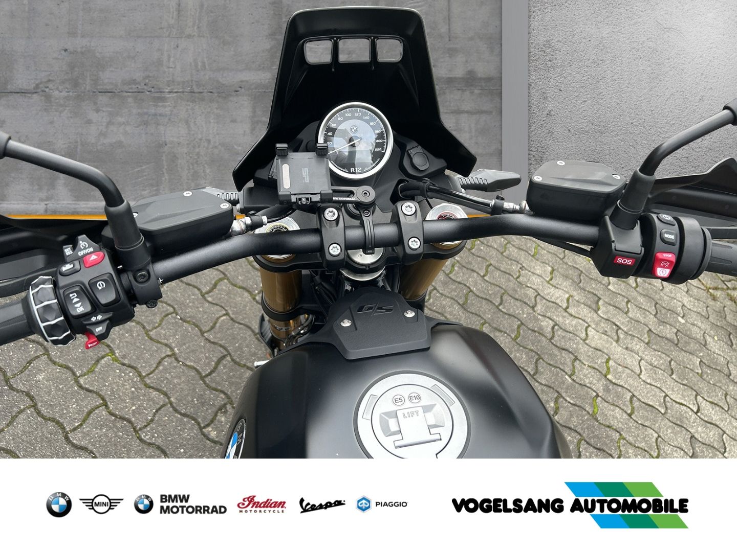 Fahrzeugabbildung BMW R 12 G/S , Cockpitverkleidung Rallye , Handschut