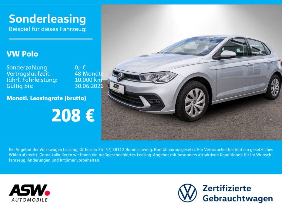 Volkswagen Polo Life 1.0 TSI DSG LED Navi PDC SHZ