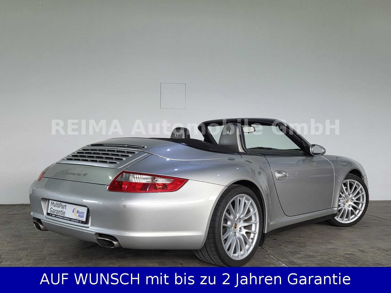 Fahrzeugabbildung Porsche 997 Carrera 4 Cabrio, Porsche Scheckheft