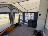 Caravelair Antares Luxe 470 Ambiance mit Vorzelt und Mover - Caravelair Wohnwagen Antares