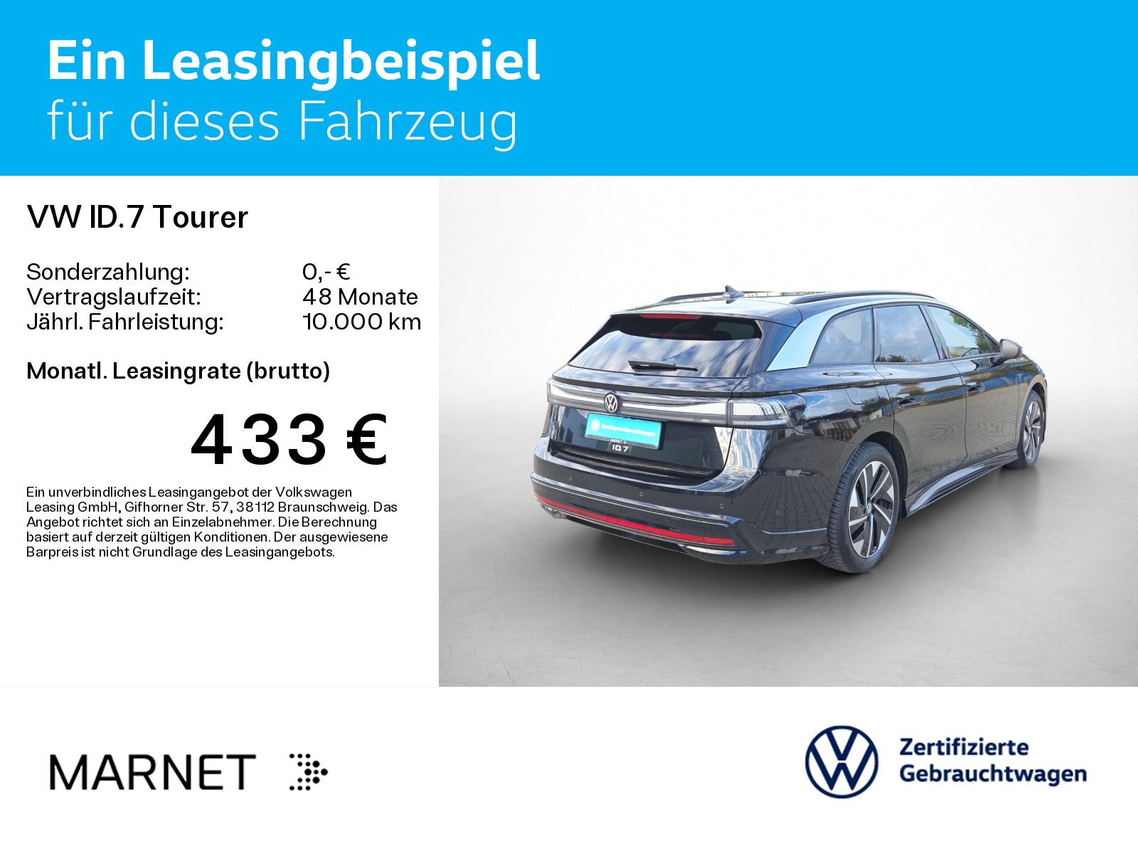 Volkswagen ID.7 Tourer Pro *Navi*Wärmep.*IQ-Light*IQ-Drive* imagem 3