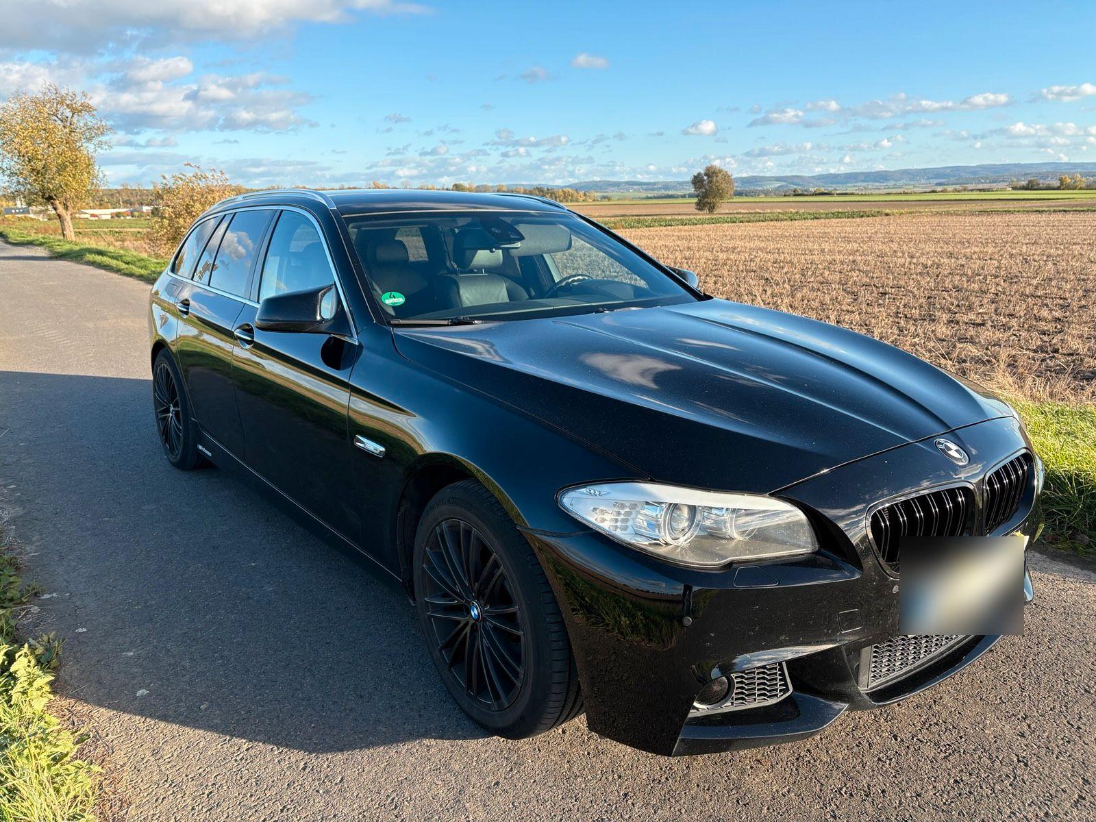 BMW 525 2011 — rear view