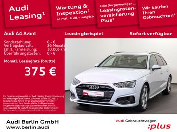 Audi Leasing Angebot: Audi A4 Avant Advanced 35 TFSI S tr. HUD LED PDC NAVI