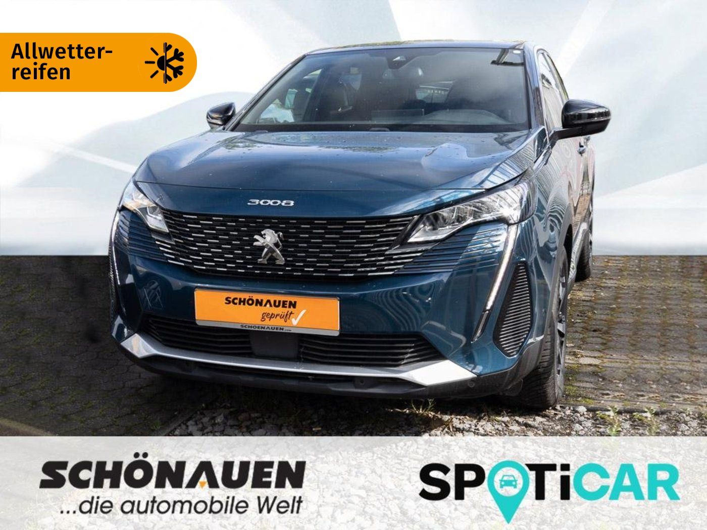 Peugeot 3008 Allure Pack +RFK+PDC+SHZ+AHK+CARPLAY+eFH+BC