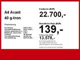 Audi A4 Avant 40 g-tron Business LED Navi+ el.Heck - Audi A4 mit CNG-Antrieb: Kombi