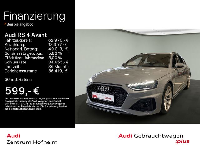 Audi RS 4 Avant*280 km/h*HUD*Matrix*Virtual*Navi+*Kam