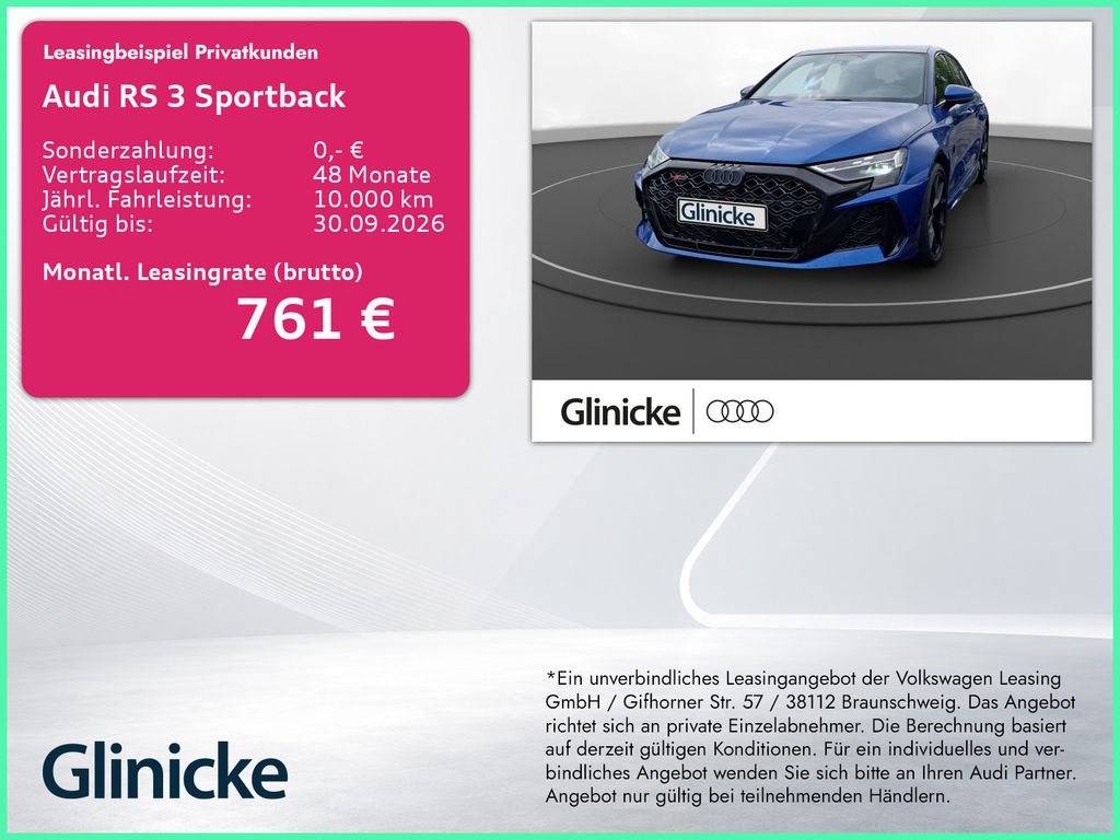 Audi RS 3 Sportback 294 kW S tronic