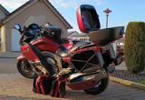 BMW K1600 GT mit Koffer und Tankrucksack - BMW K 1600 GT