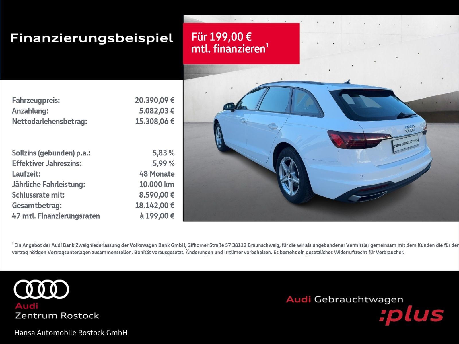 Audi A4 Avant  35 TDI 163PS  S tronic MATRIX+NAVI+KAM imagem 3