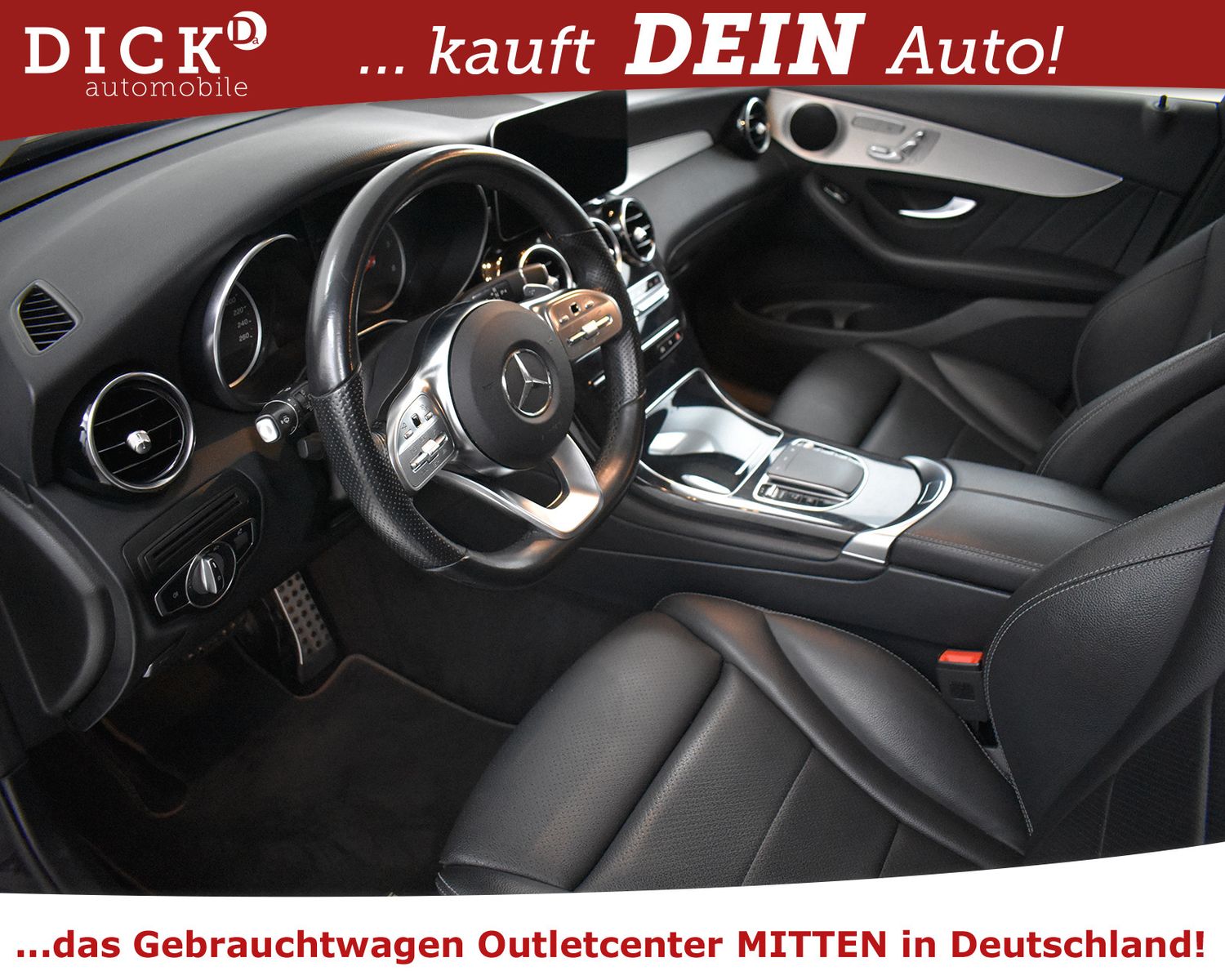 MERCEDES-BENZ GLC220d 4M AMG LIne MEMO+KAM+ACC+LED+NAVI+LEDER+ - Image 11