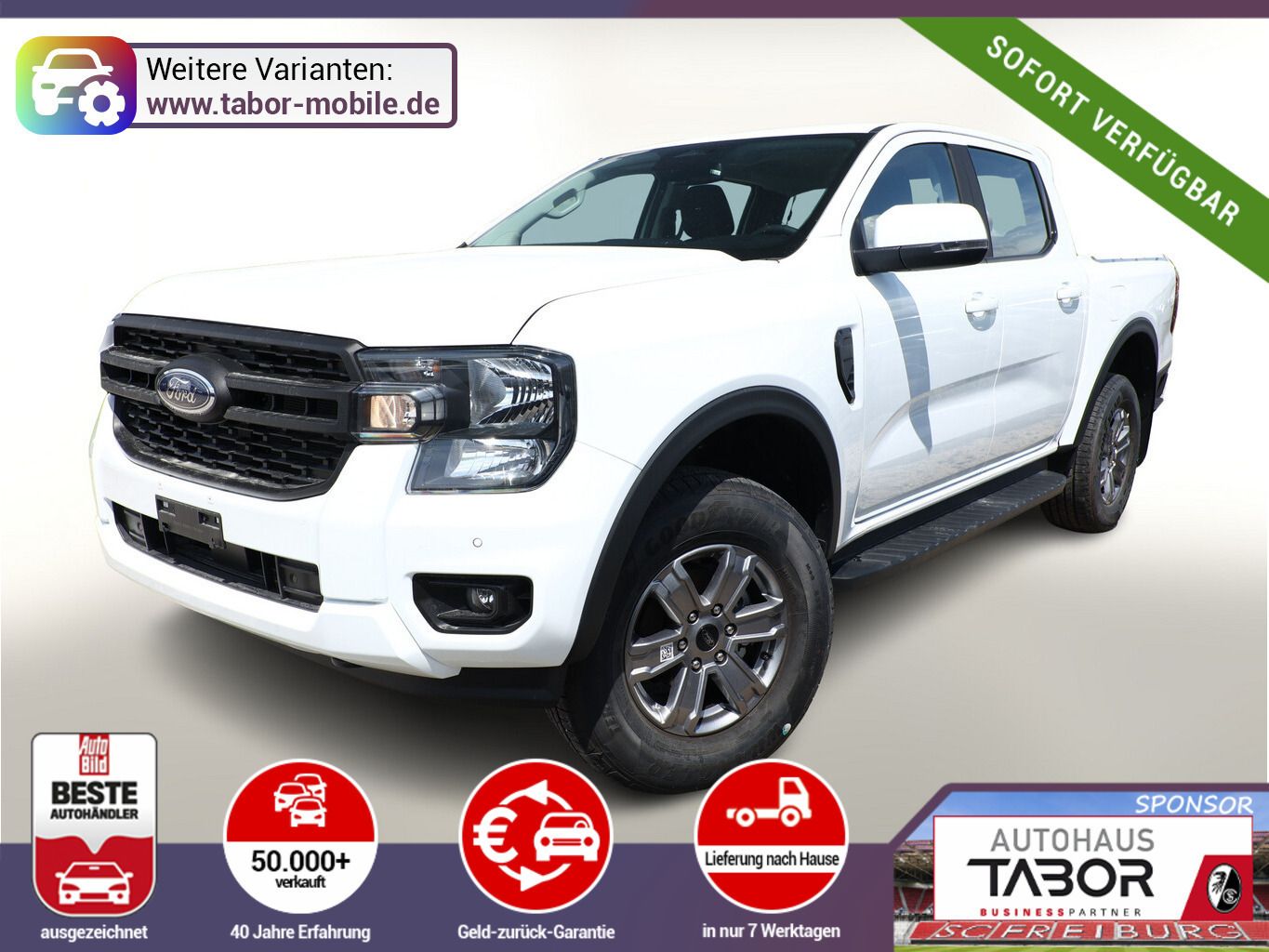 Ford Ranger DoKa XLT Aut AHK ACC WinterP UVP-22%*