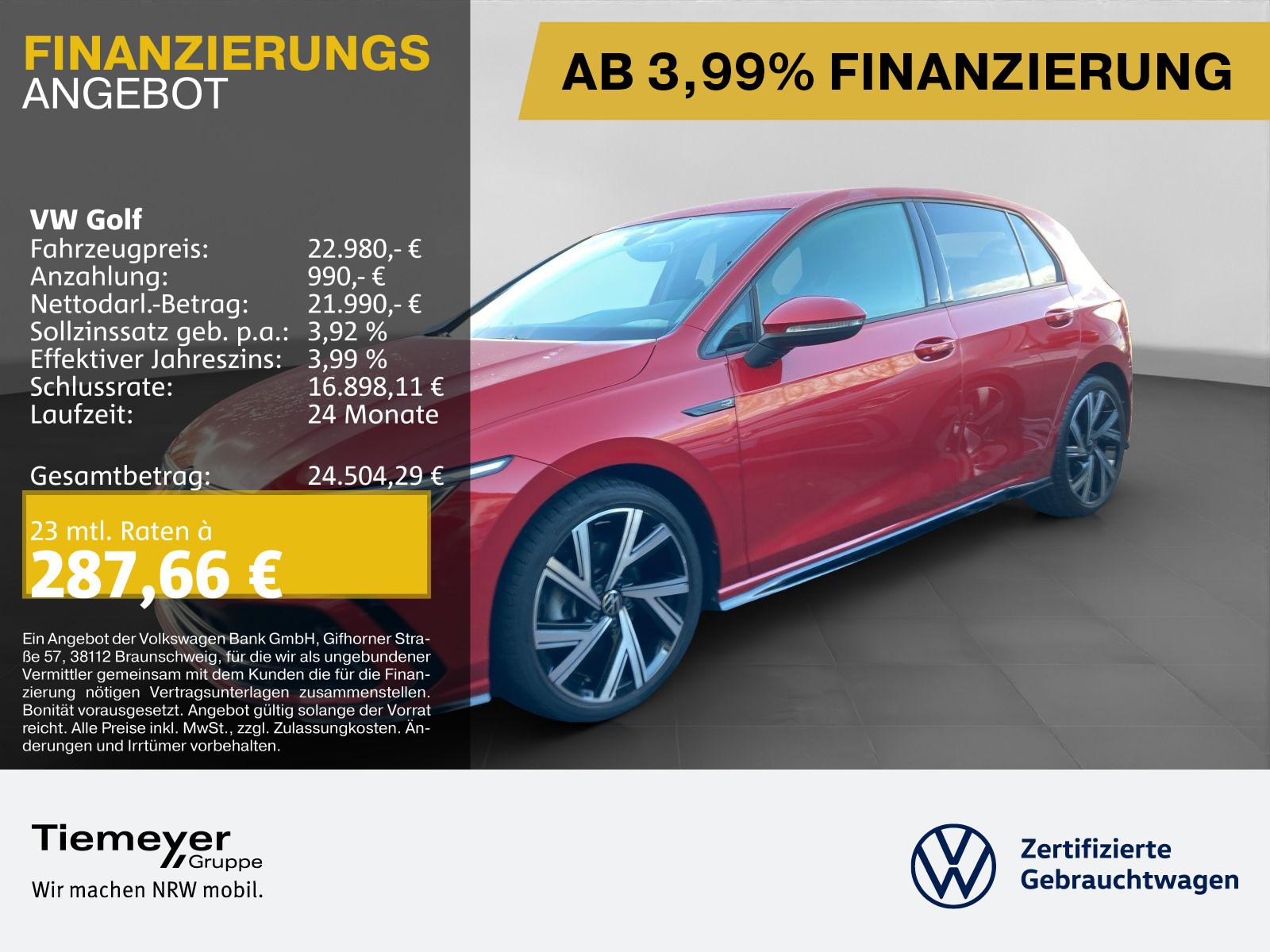 Volkswagen Golf 1.5 TSI DSG R-LINE AHK KAMERA LM18 LED+
