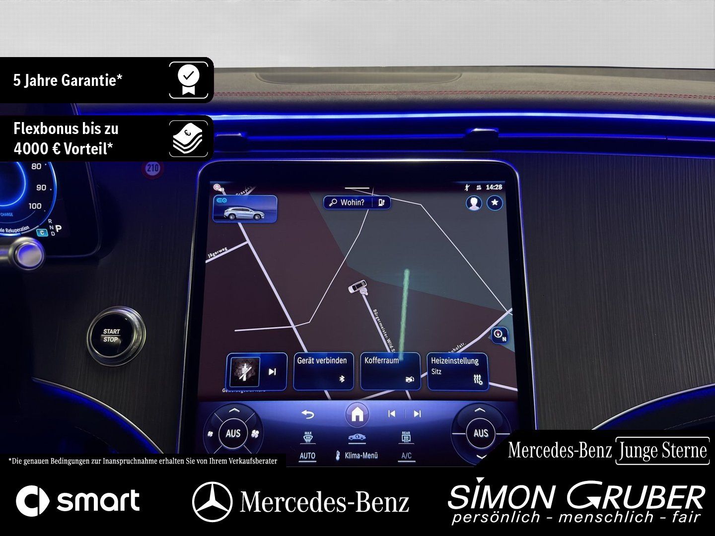 Fahrzeugabbildung Mercedes-Benz EQS 500 4M SUV AMG Pano DigiLight Airmatic 360