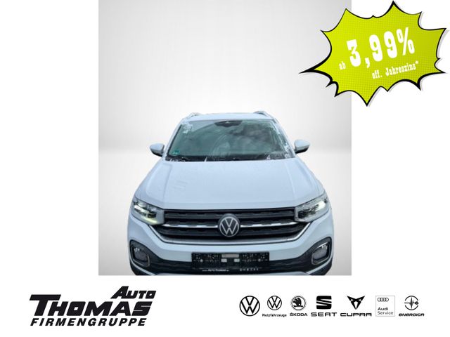 Volkswagen T-Cross Style 1.0 TSI DSG RFK+NAVI+SHZ+LED+PDC