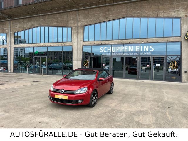 Volkswagen Golf VI*Cabrio*Exclusive*Leder*8Fach*SHeft*TOP!