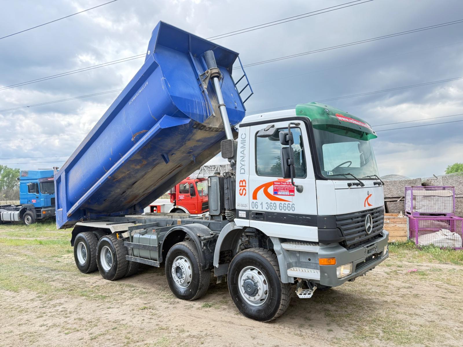 Mercedes-Benz Actros 4140 - 8x6 - Manual - Schwarzmuller