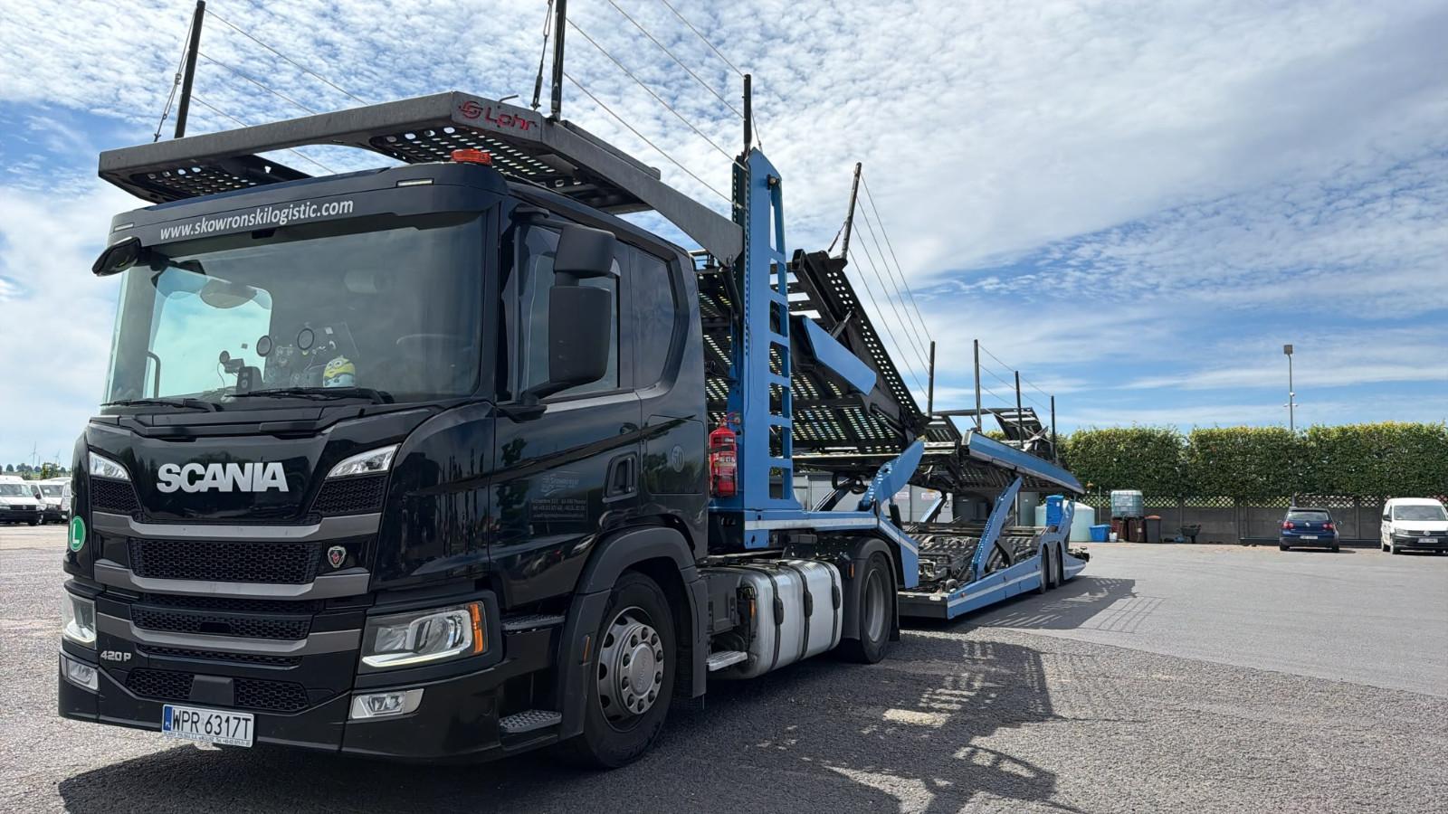 Scania 420P + EUROLOHR WXS 2,53