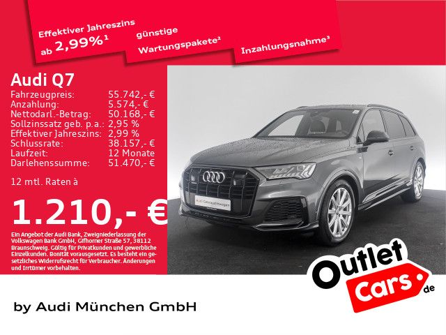 Audi Q7 50 TDI qu. tiptr. S line 7-Sitze/AHK/22"/StdH