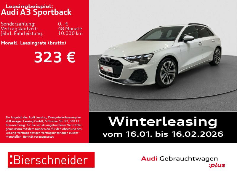 Audi A3 Sportback 30 TFSI S-Line AHK LED HuD SONOS CA