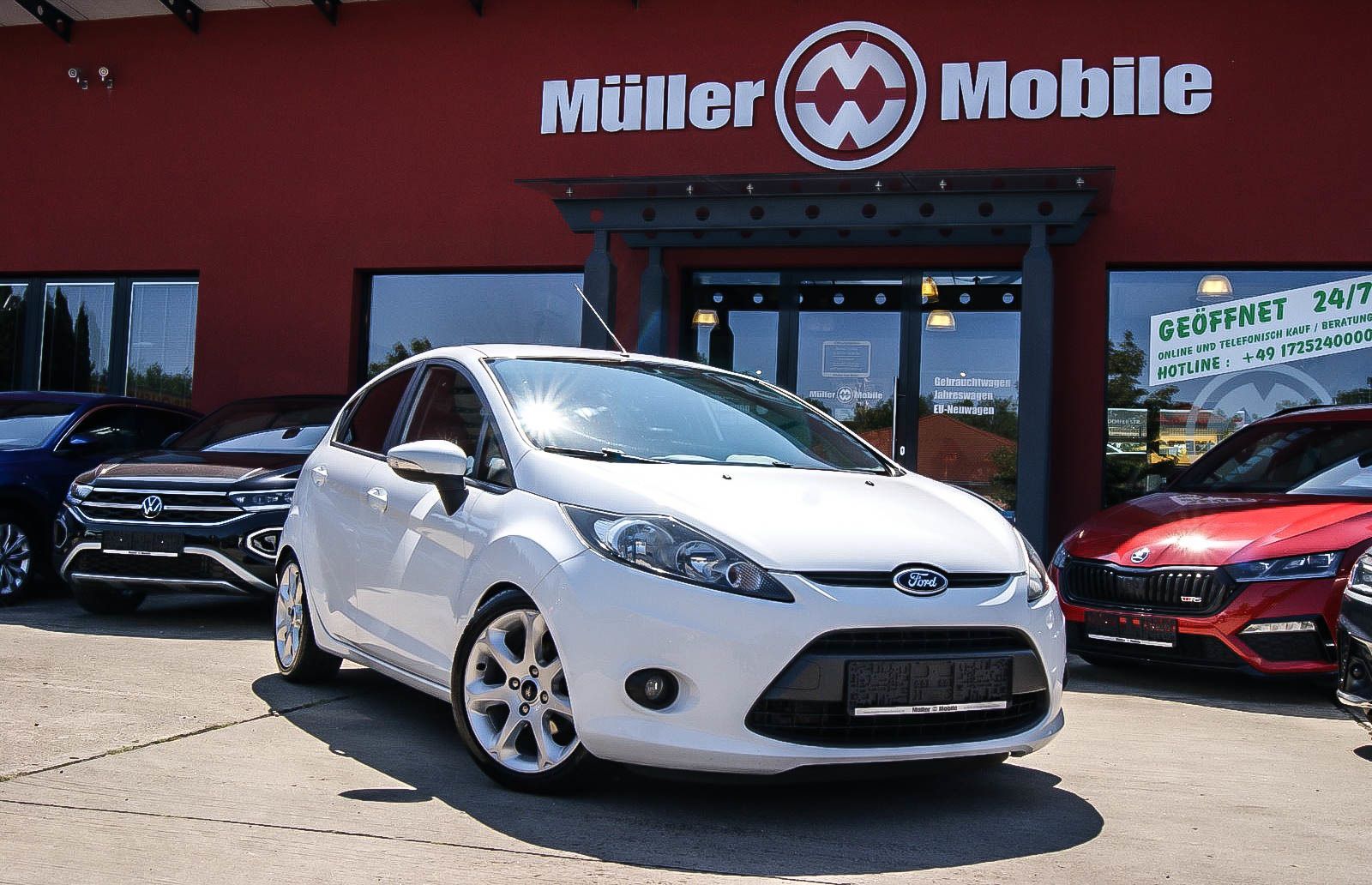Fahrzeugabbildung Ford Fiesta 1.25 60kW VIVA KLIMA SITZHZG SPORT-FW ALU