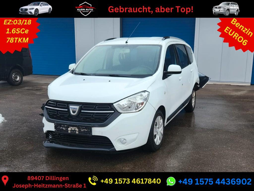 Dacia Lodgy 1.6 SCe 100 Lauréate