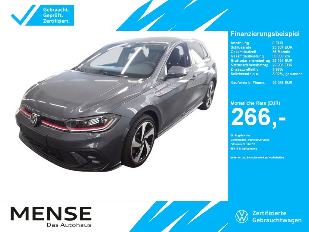 Polo 2.0 TSI GTI DSG IQ.Light|Matrix|Beats|LED|L