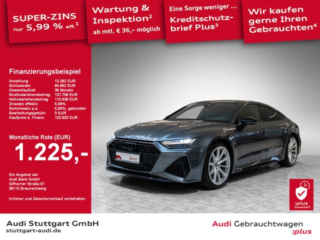 Audi RS 7 Sportback performance RS-Designpaket blau