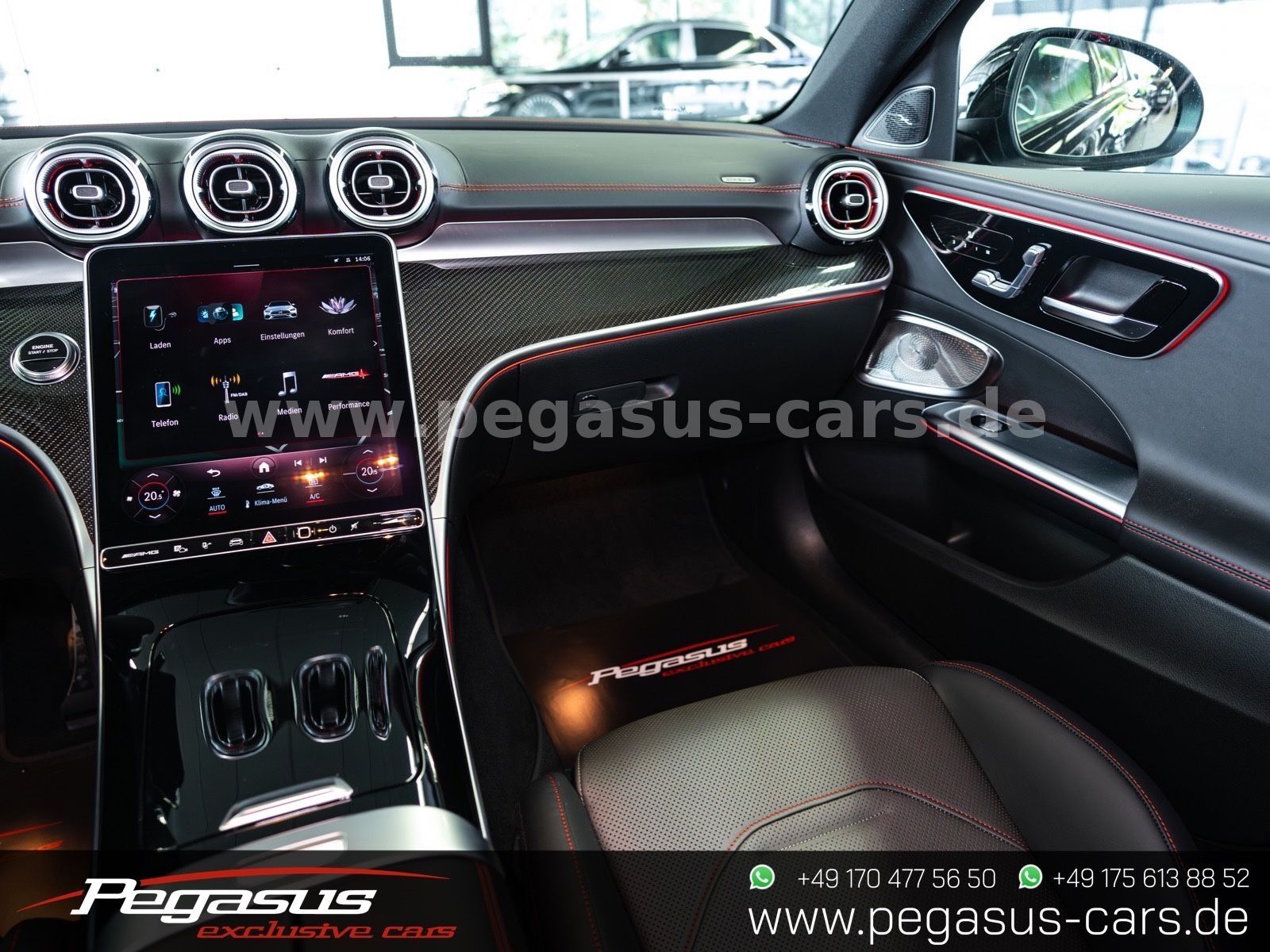 Mercedes-Benz C 63 Se AMG *PERFORMANCE SEATS*HEAD-UP*EUR1* - 38