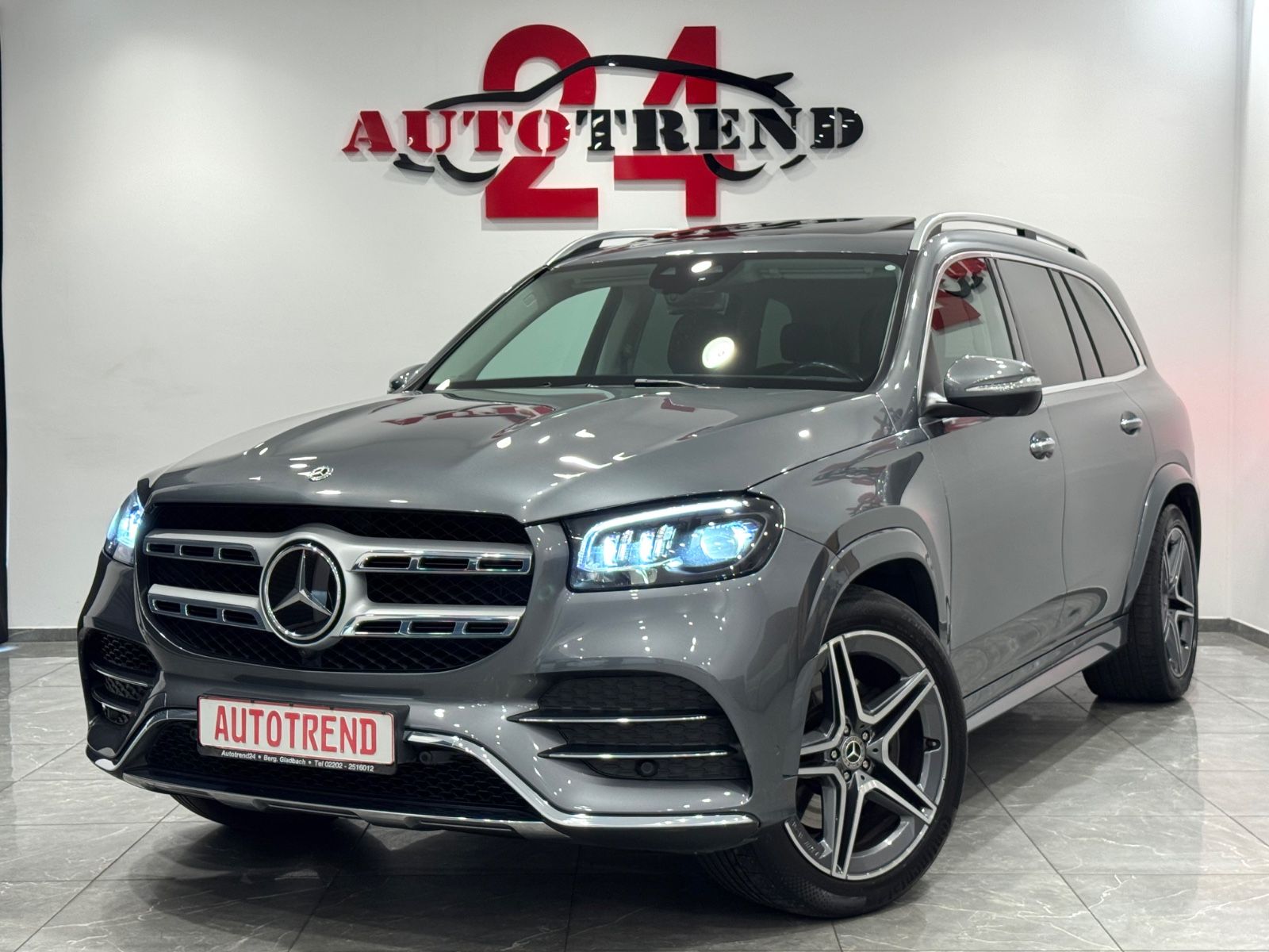 MERCEDES-BENZ GLS 400 d 4Matic AMG-LINE 7-SITZER PANO+HUD+AHK