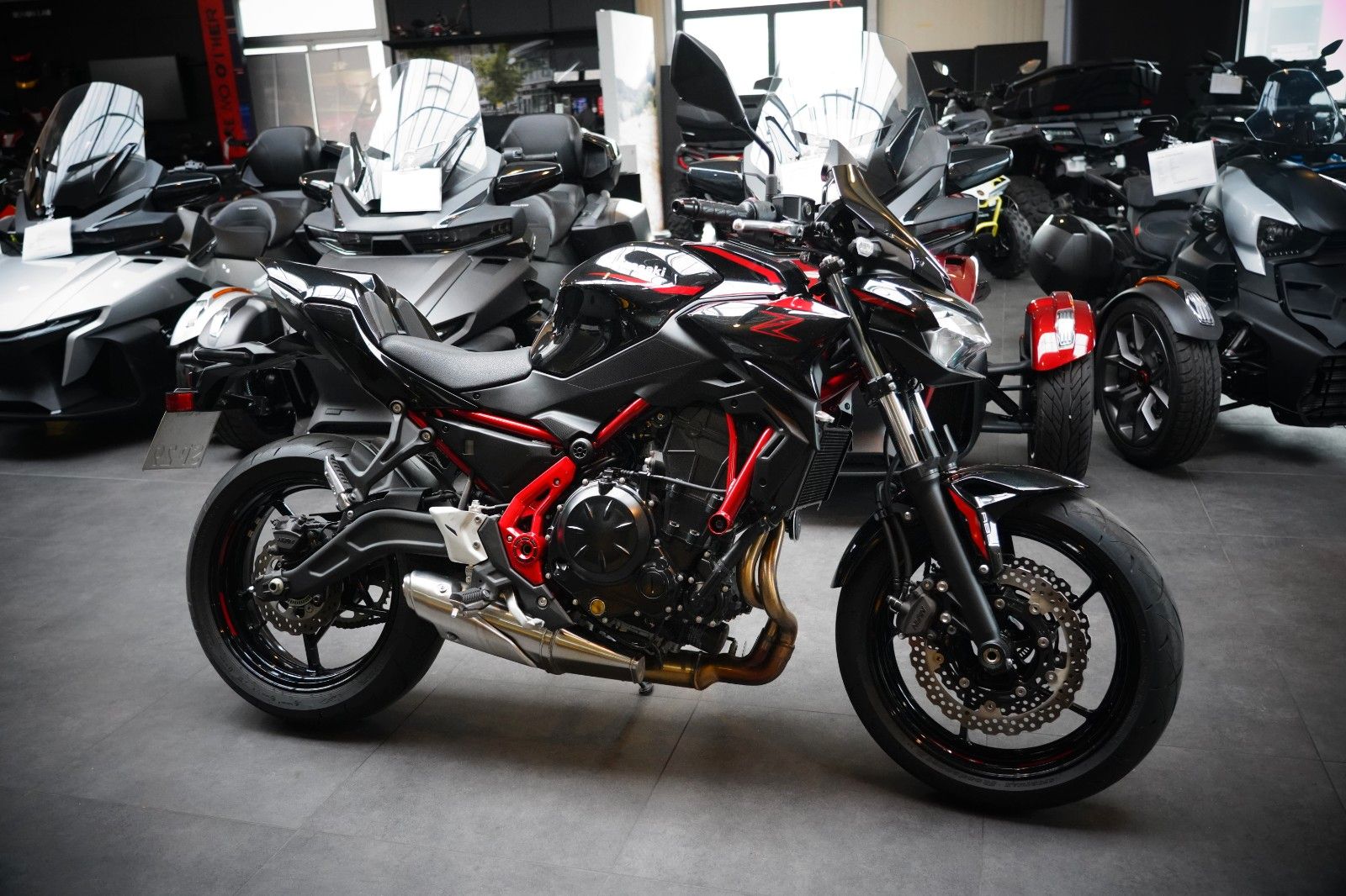 Fahrzeugabbildung Kawasaki Z650  (A2 tauglich)