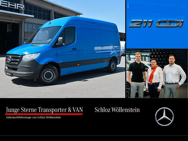 MERCEDES-BENZ Sprinter 211 Kasten L2H2 MBUX*Klima*Cam*SHZ*Holz