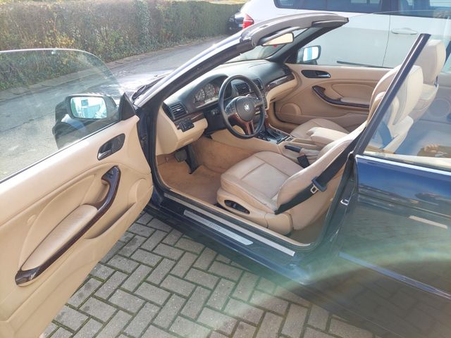 BMW 320Ci - Cabrio 6 Zylinder R6 Vollleder beige Alu