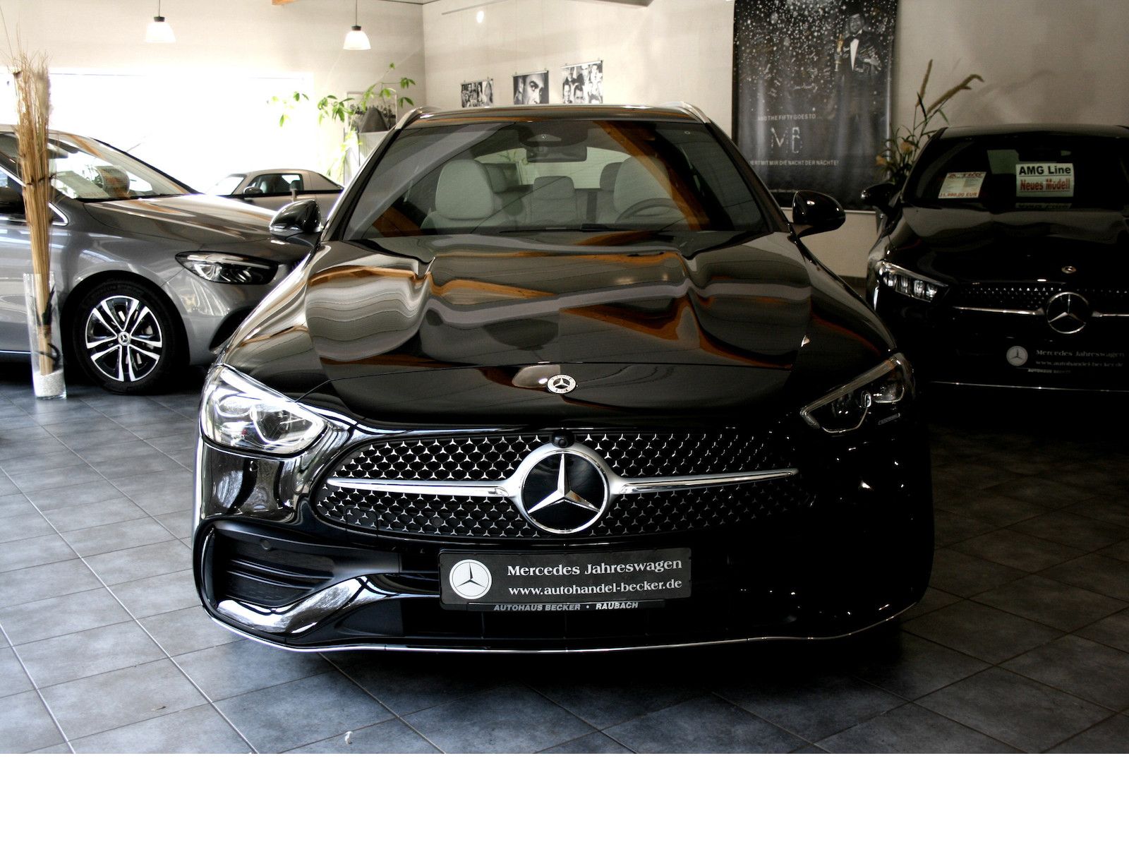 Fahrzeugabbildung Mercedes-Benz C 200 Td AMG *Totwinkel *Polster nevagrau*LED