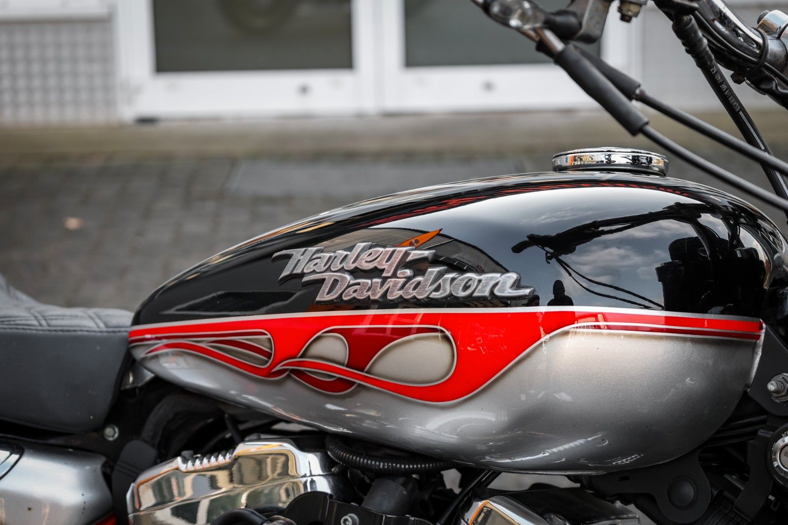 Fahrzeugabbildung Harley-Davidson XL1200L Cafe Racer Umbau -BSL 200er  Heckumbau--