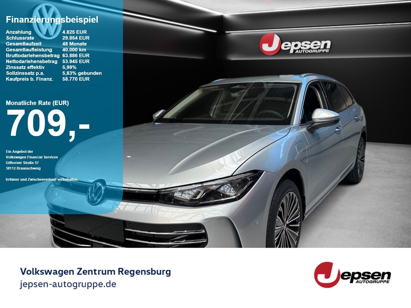 Volkswagen Passat Elegance Hybrid DSG AHK MASSAGE R-KAMERA