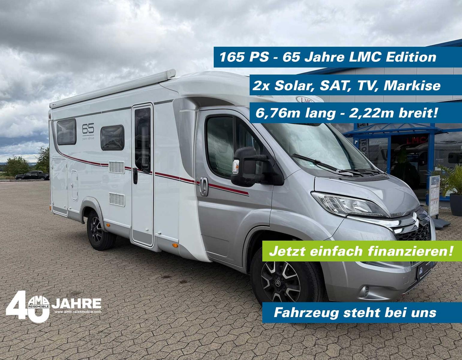 LMC V 643 G, 65 Years, Solar, SAT, TV, Markise