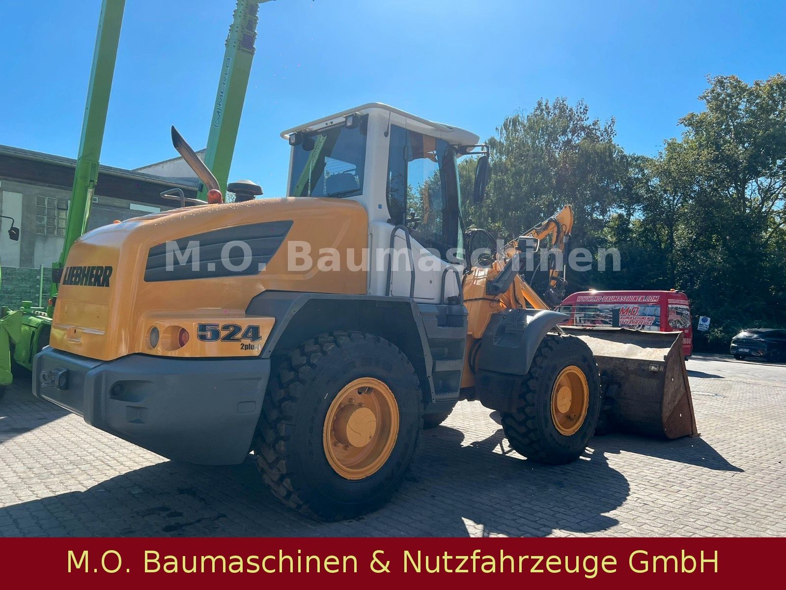 Fahrzeugabbildung Liebherr L524 /SW / AC/ Hochkippschaufel/Neue Reifen !